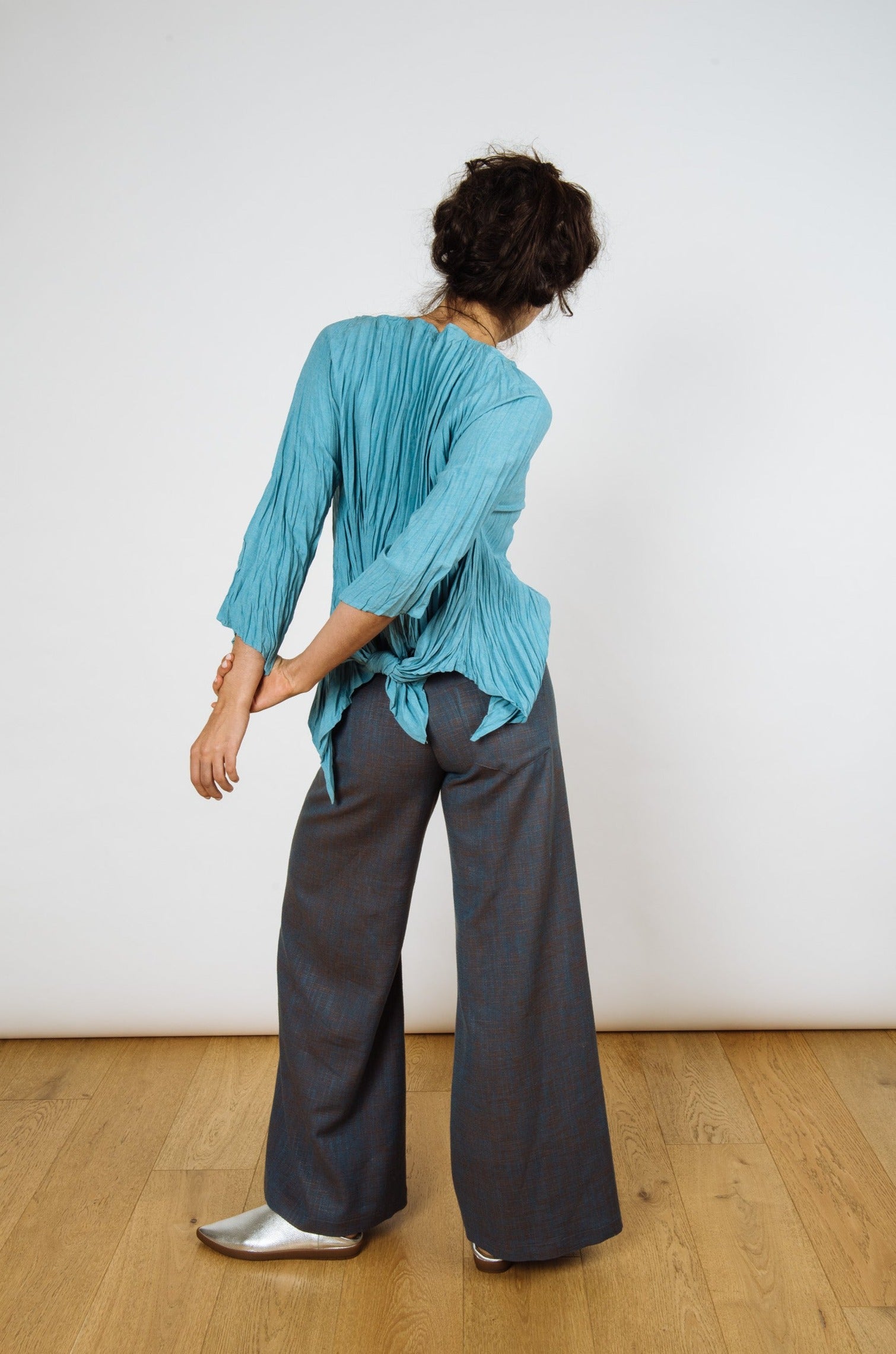 Hepburn Trousers 2.0 | Blue Bronze