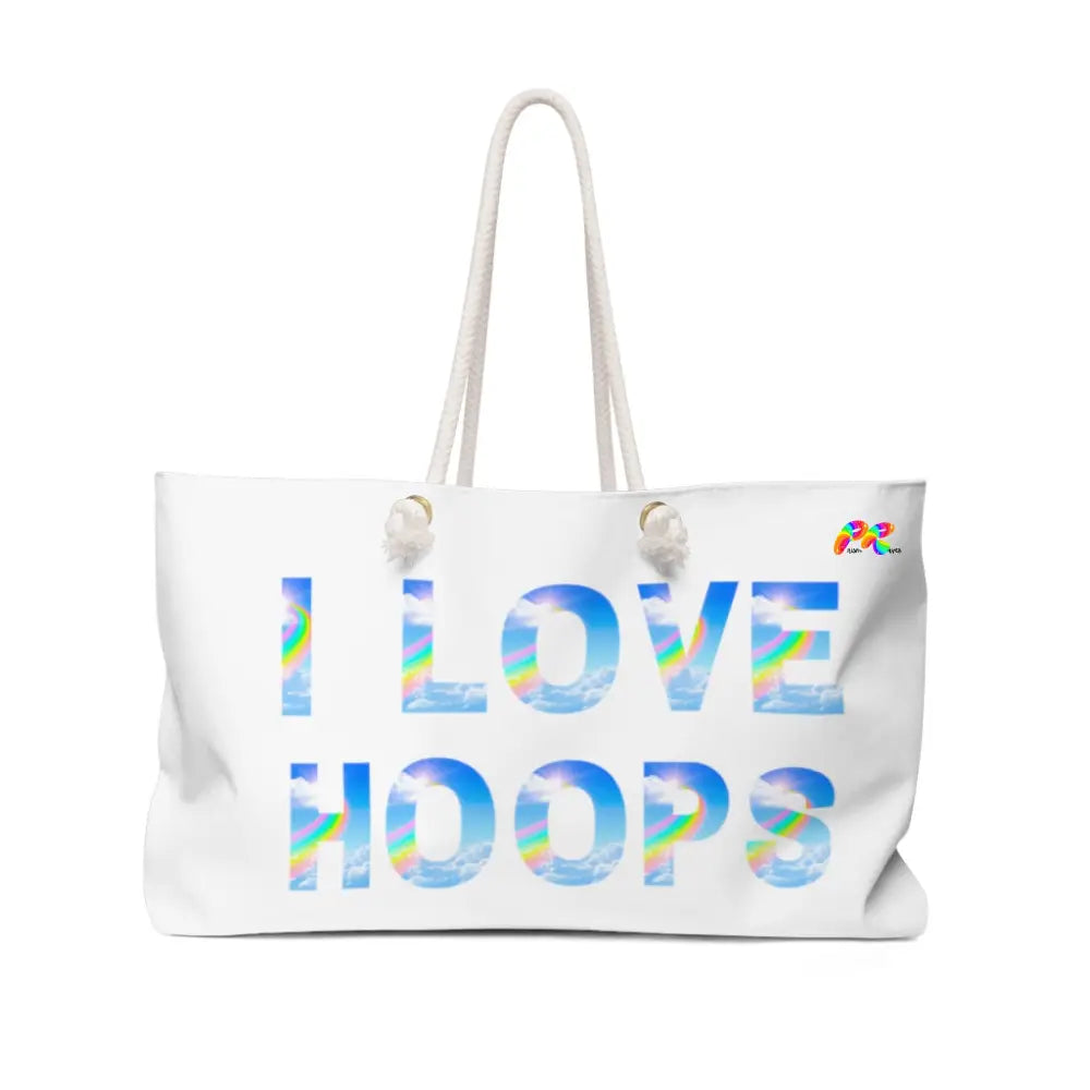 I LOVE HOOPS Weekender Bag