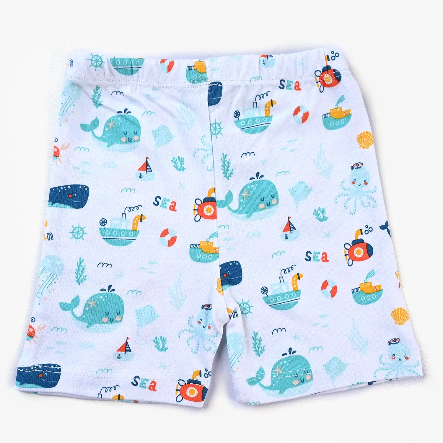 Infant Boys Cotton Poplin 3 Piece Short Set-mIX