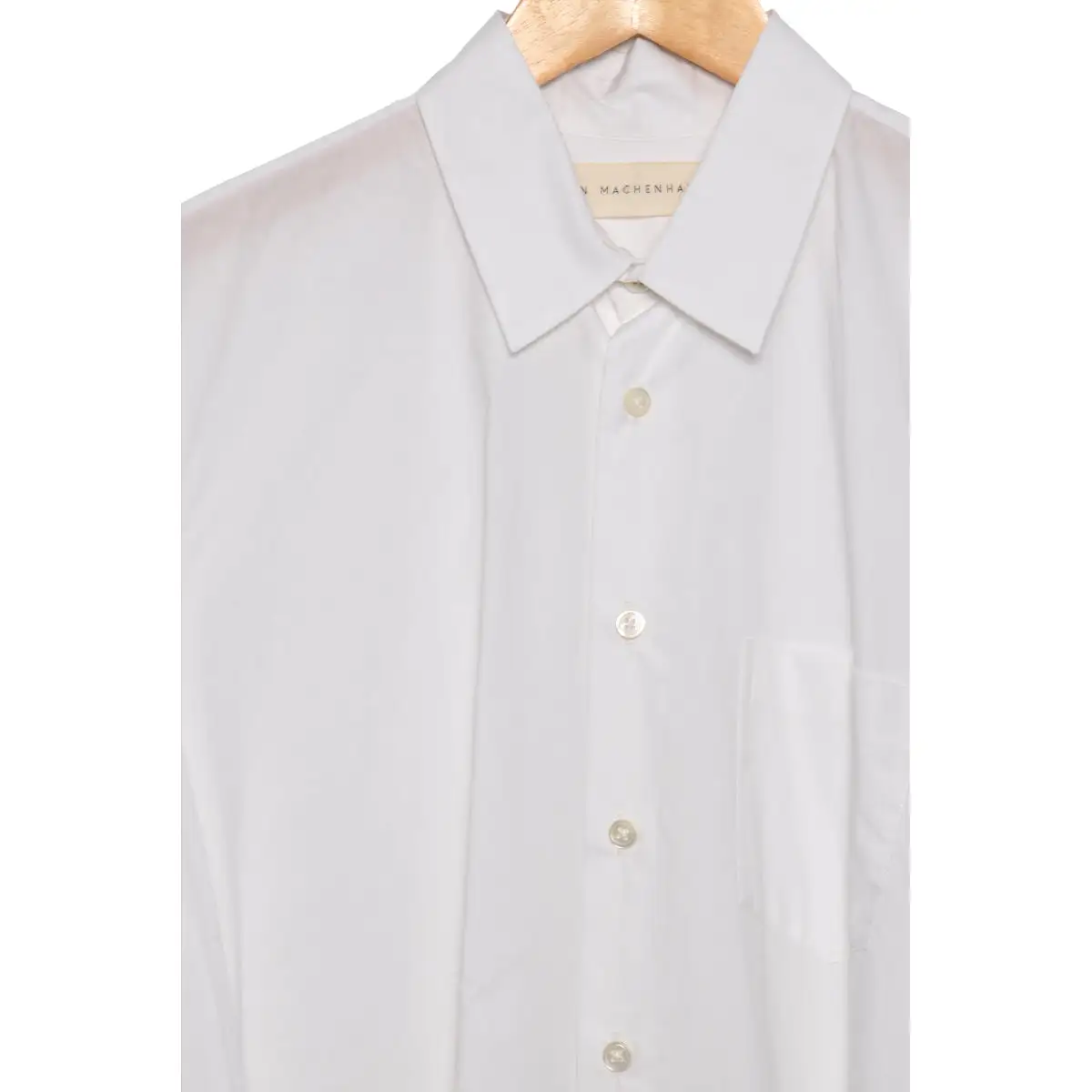 Jan Machenhauer Chris Classic Fit Shirt poplin/white