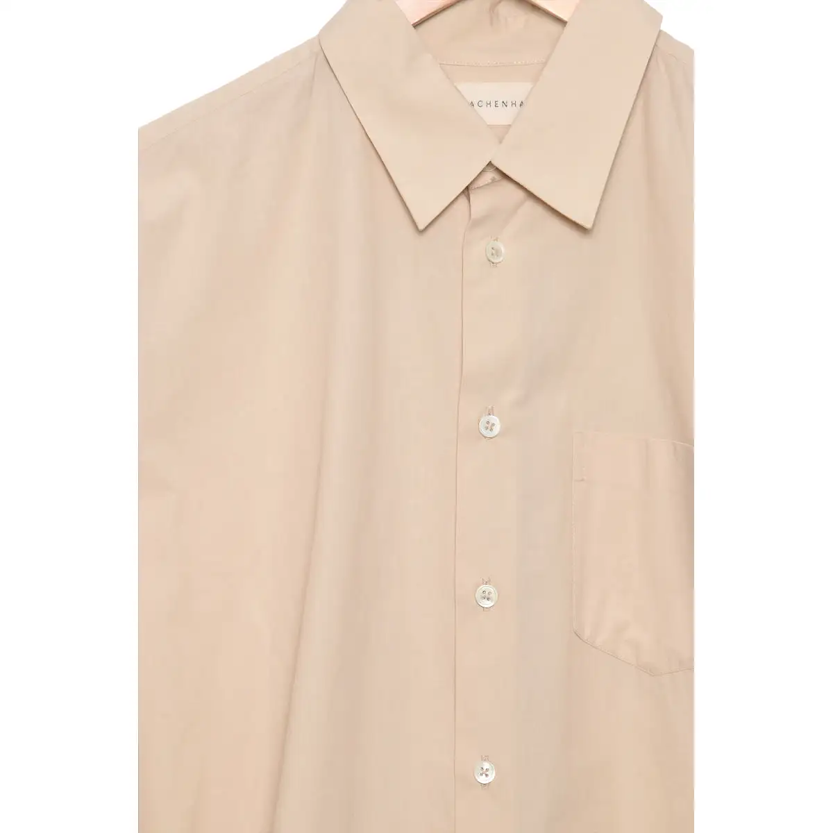 Jan Machenhauer Christopher Oversize Shirt poplin/almond