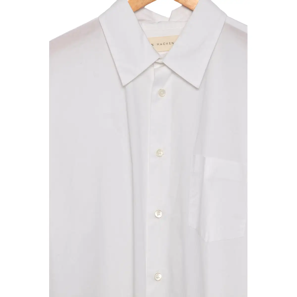 Jan Machenhauer Christopher Oversize Shirt poplin/white