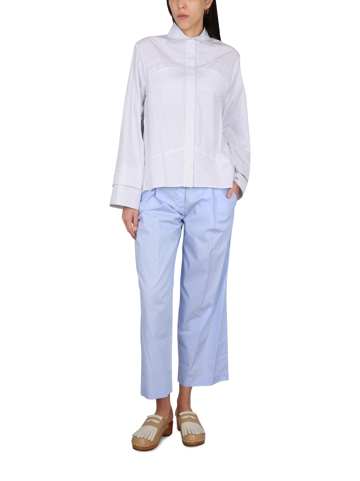 JEJIA    COTTON POPLIN JK SHIRT