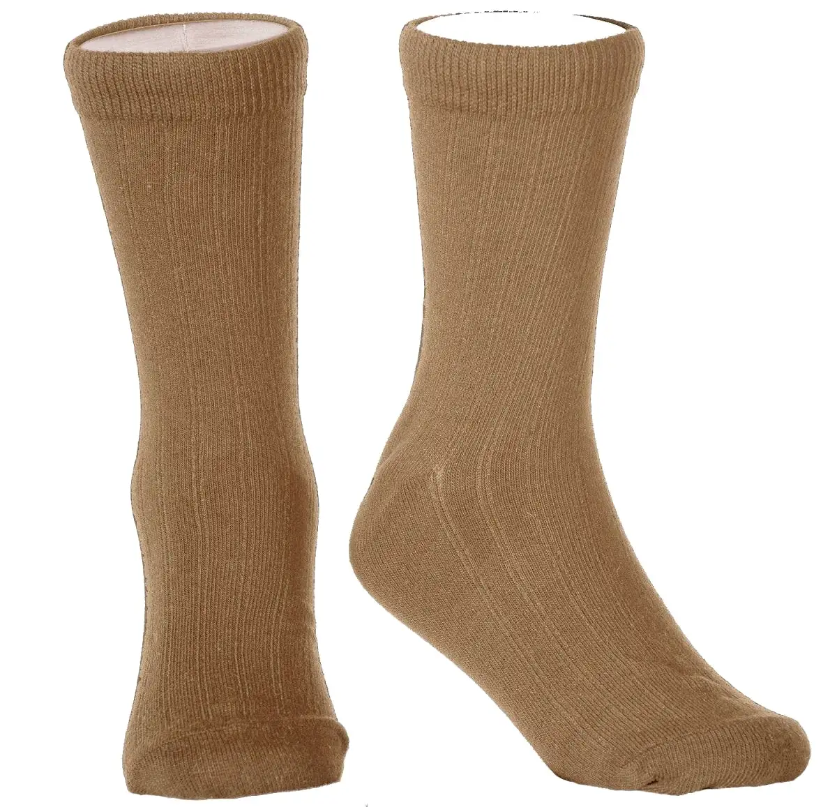 Kids Rib Crew Dress Sock 2 Pack