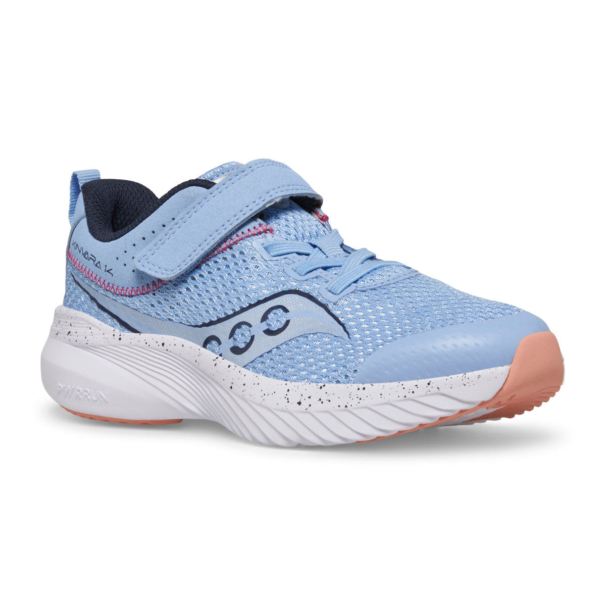 Kinvara 14 A/C Big Kid's Running Shoe - Light Blue