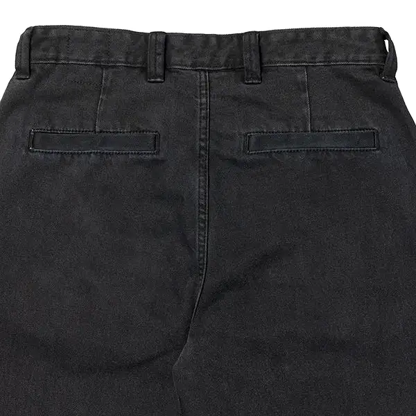 KROOKED EYES DENIM TWILL PANT BLACK