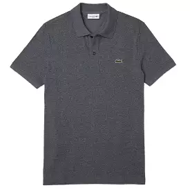 Lacoste Short Sleeved Slim Fit Polo PH4012 - Eclipse Jaspe