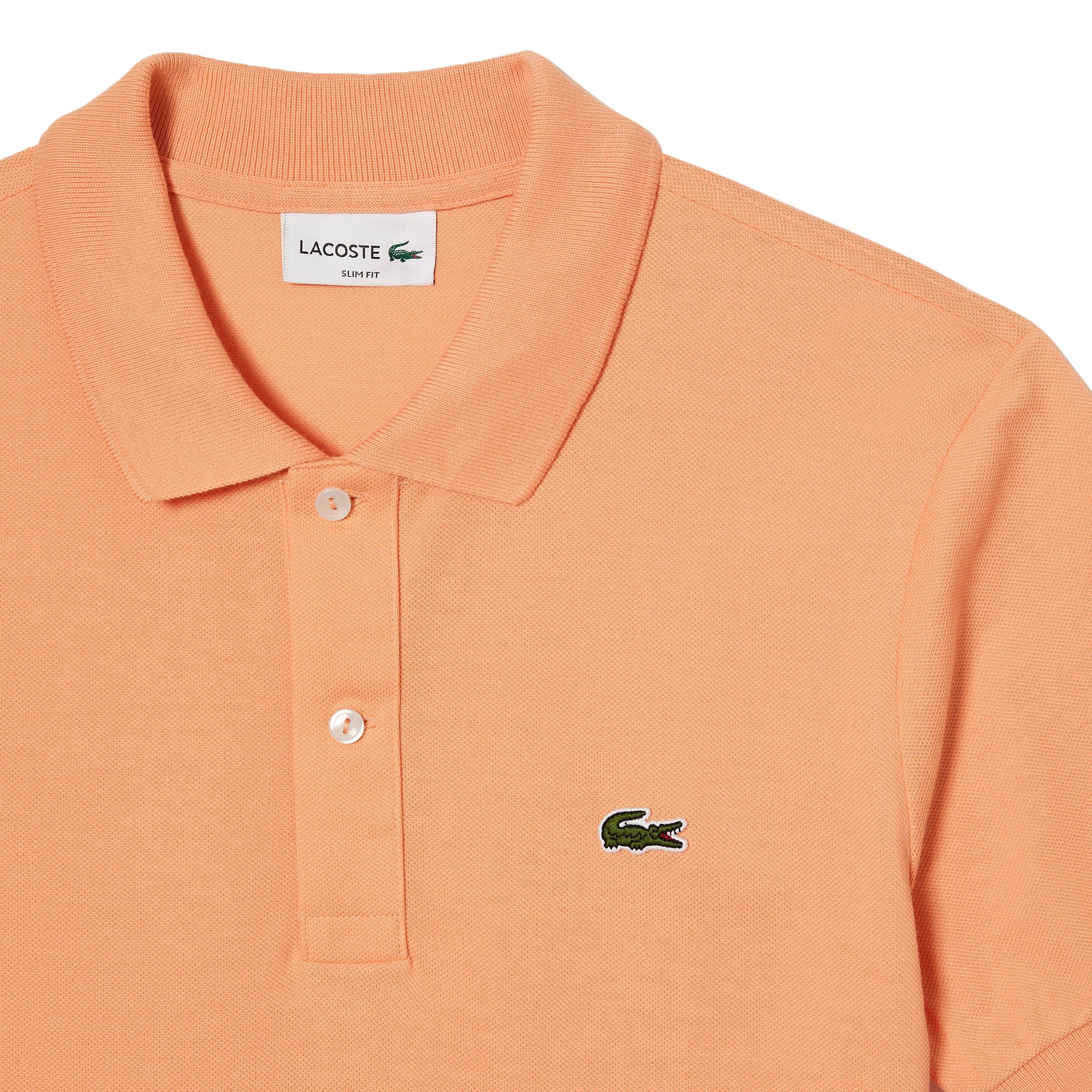 Lacoste Short Sleeved Slim Fit Polo PH4012 - Ledge Orange