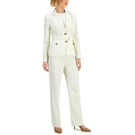 Le Suit Womens Petites Textured 2PC Pant Suit