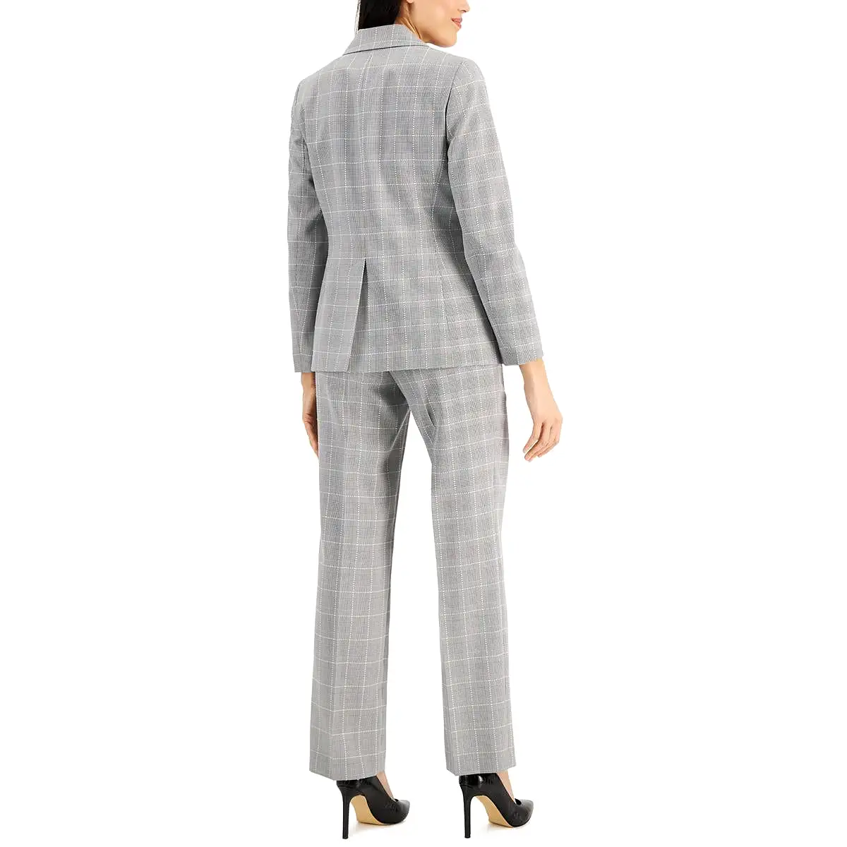 Le Suit Womens Petites Woven 2PC Pant Suit