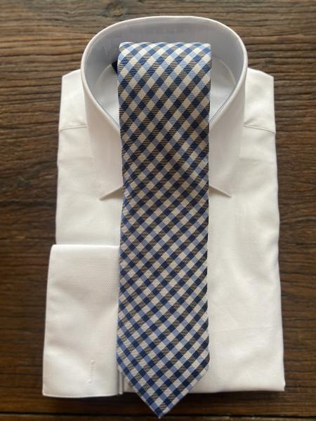 LIGHT BLUE WOVEN CLAIBORNE TIE