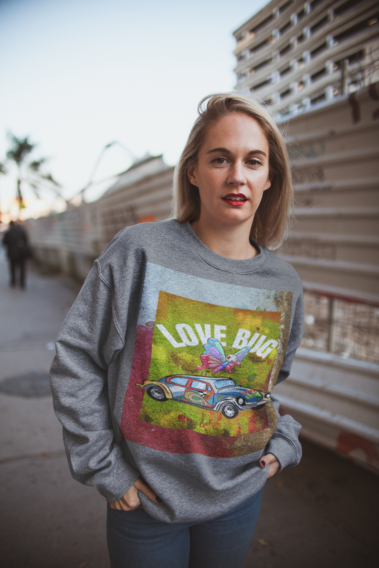 Love Bug HD Crewneck Sweatshirt