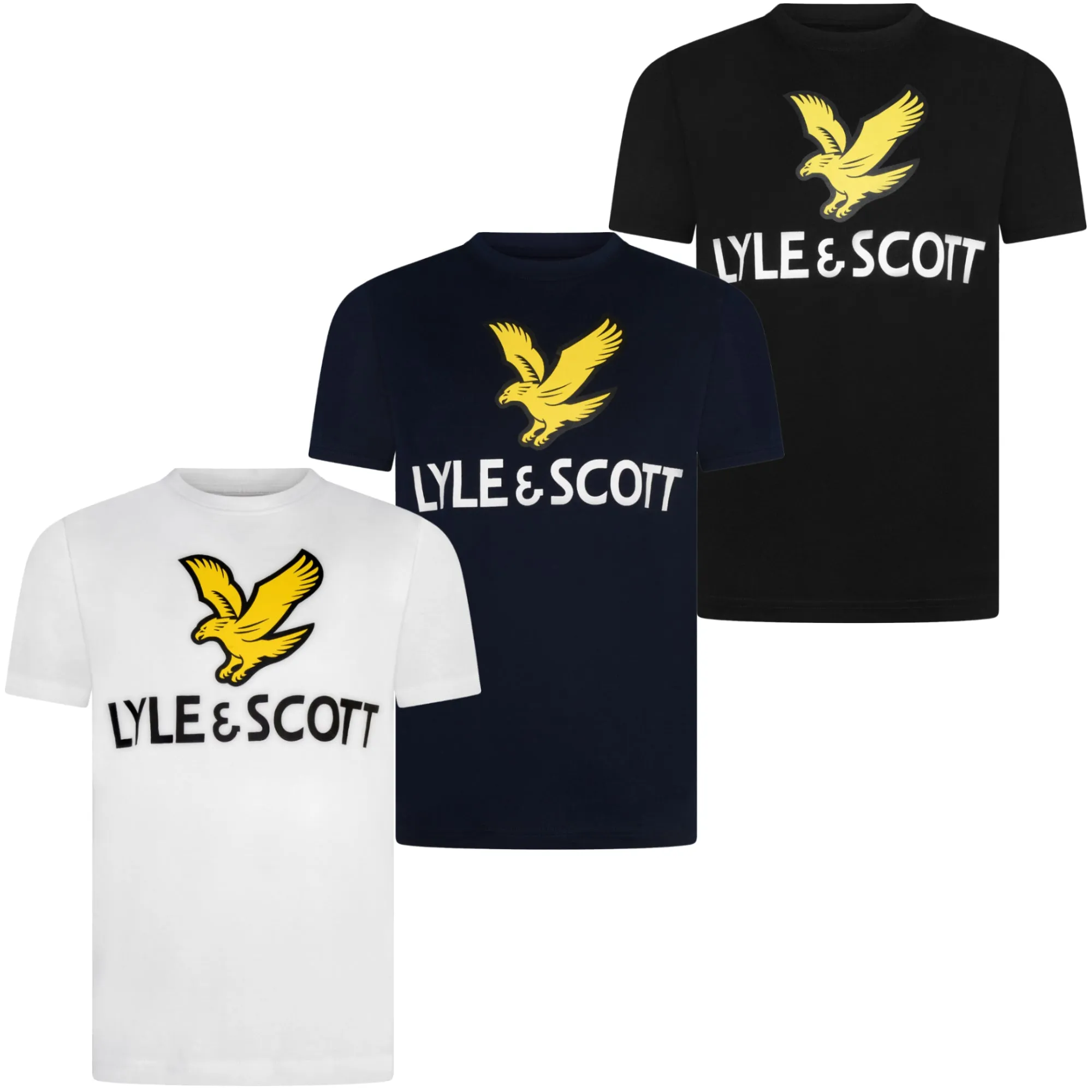 Lyle & Scott Boys 'Eagle Logo' T-Shirt - Short Sleeved