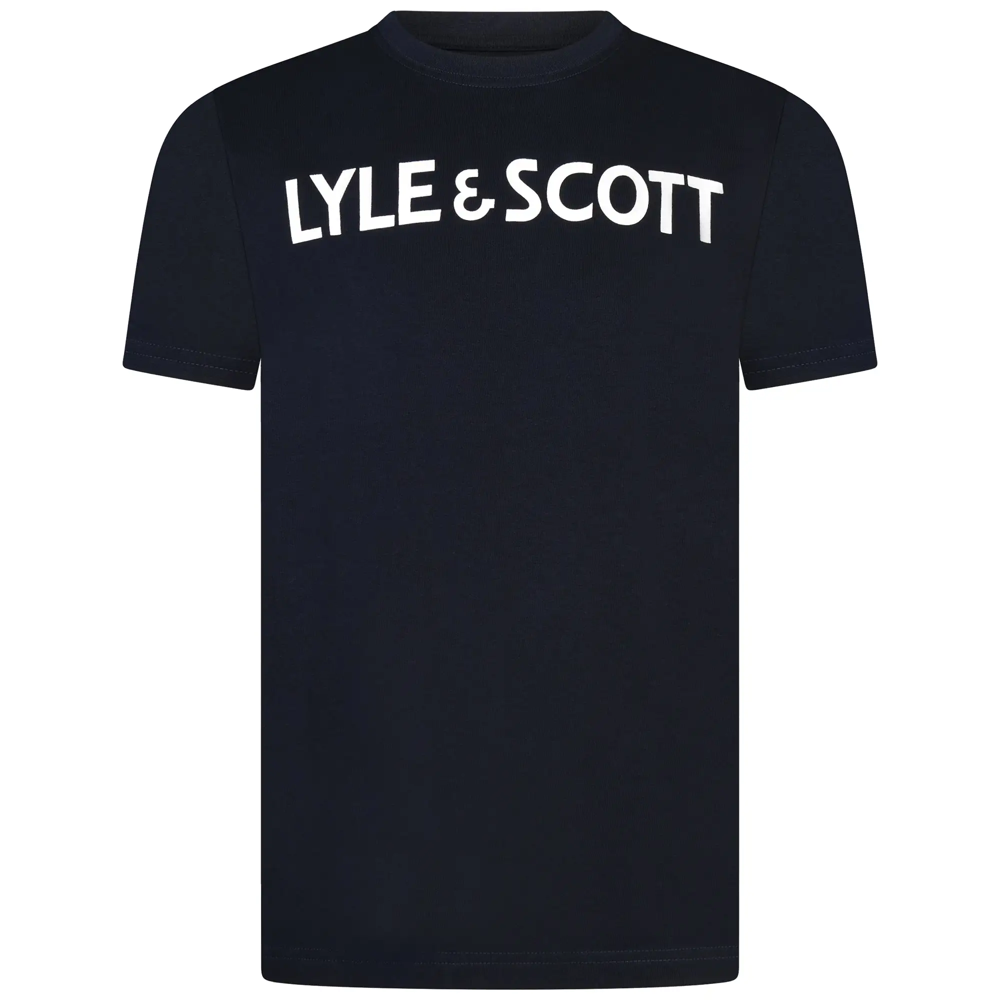 Lyle & Scott Boys 'Text Tee' Short Sleeved T-Shirt