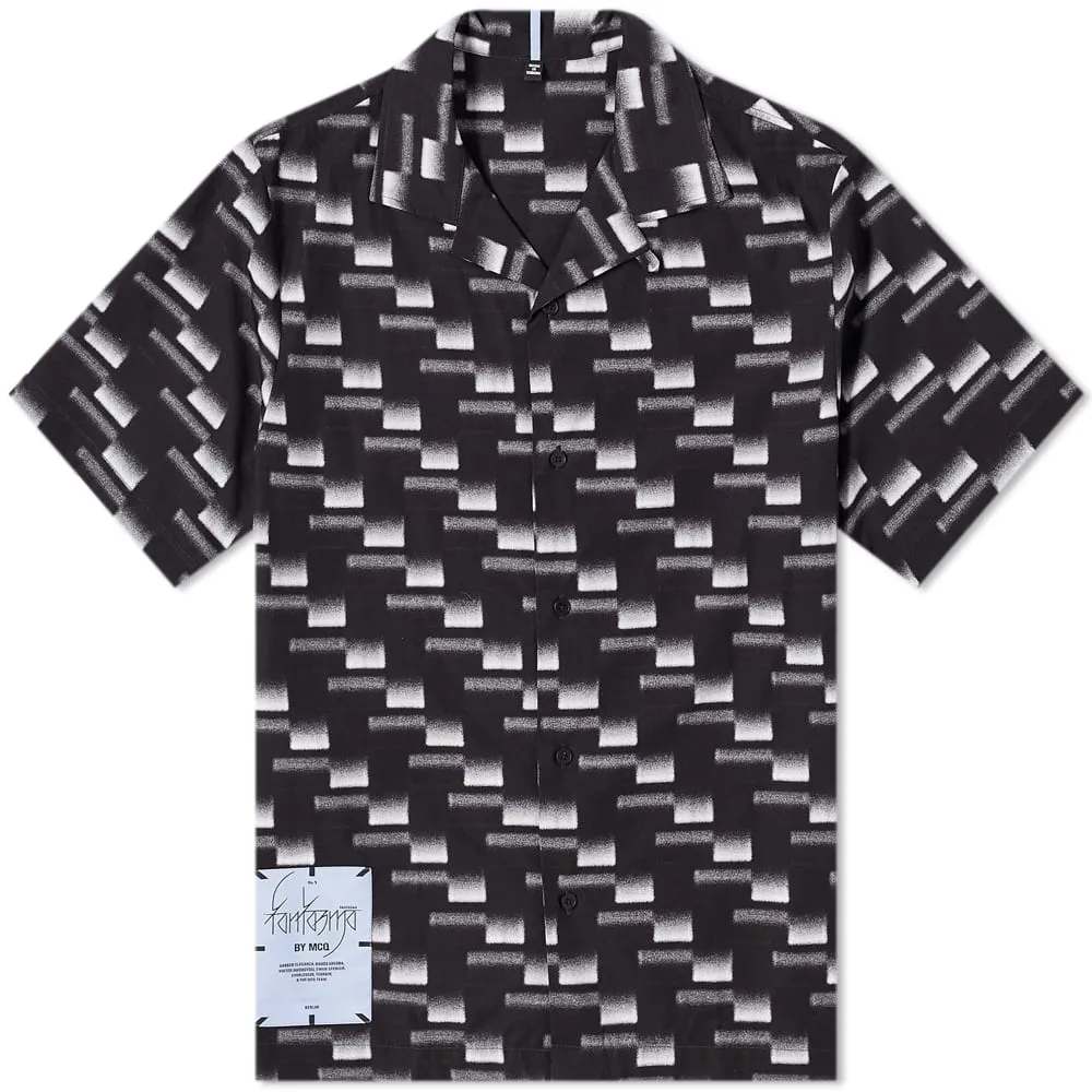 McQ All Over Print Vacation ShirtCarbon