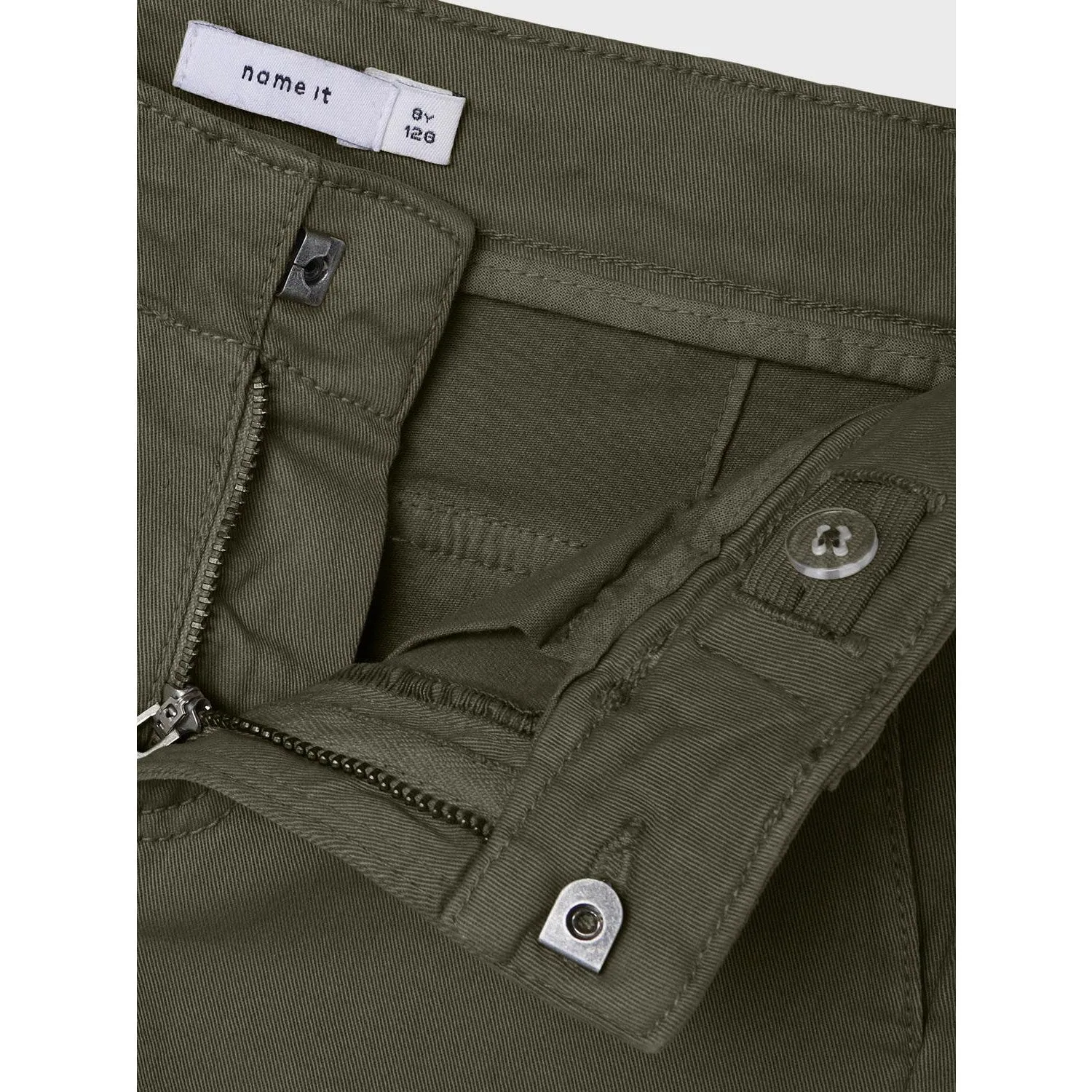 Name It Olive Night Ryan Twill Cargo Pants Noos