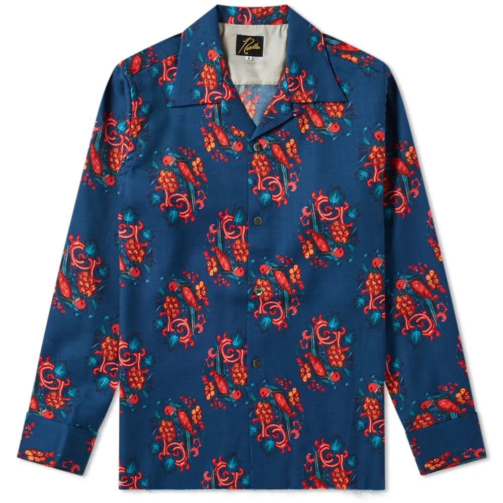 Needles Oriental Print Over ShirtBlue