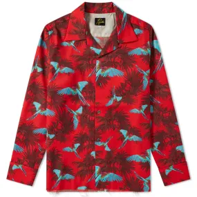 Needles Oriental Print Over ShirtRed