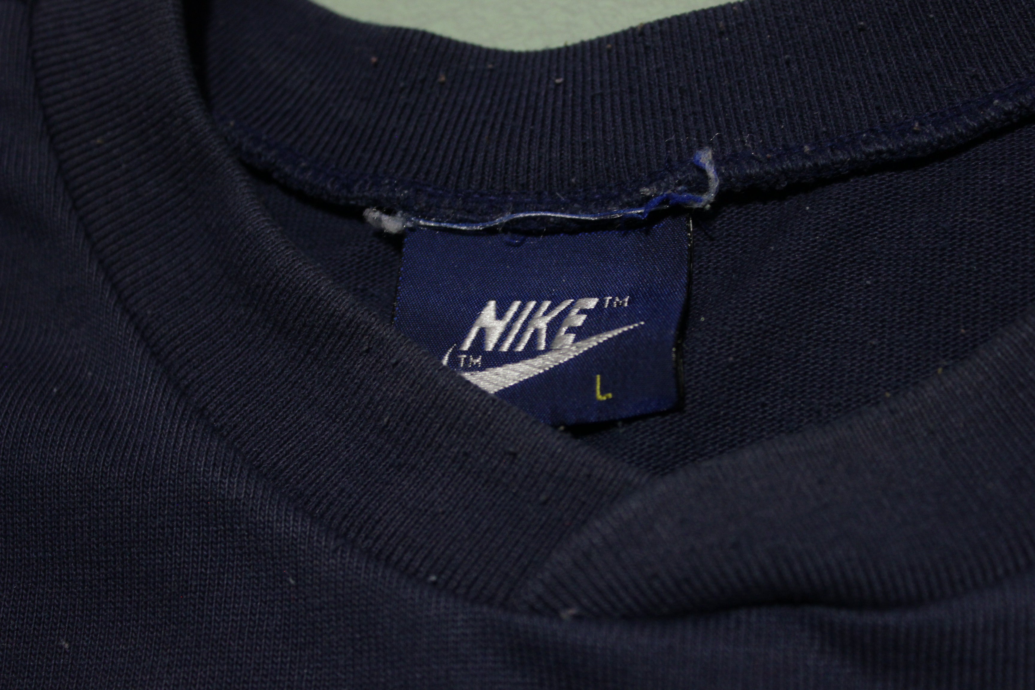 Nike Blue Tag Vintage 80's Swoosh Athletic T-Shirt