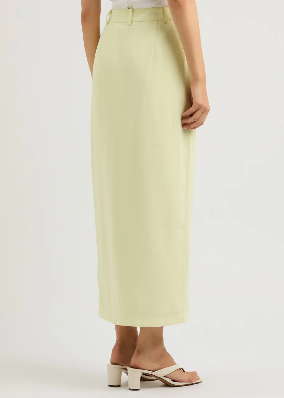 ODD MUSE The Ultimate Muse twill midi skirt  -                         -                     -                