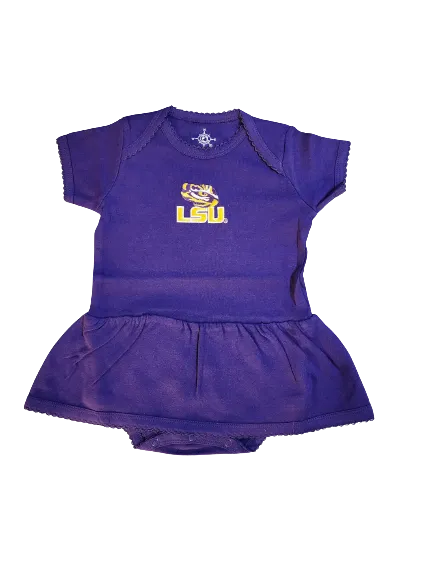 Picot Body Suit Dress - LSU