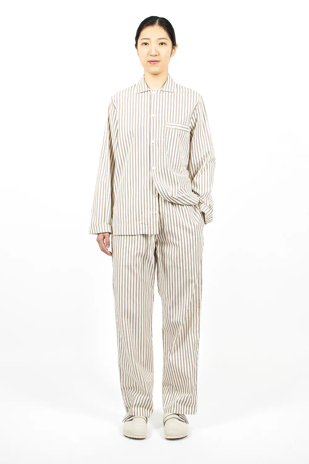 Poplin Pyjama Pants Hopper Stripes