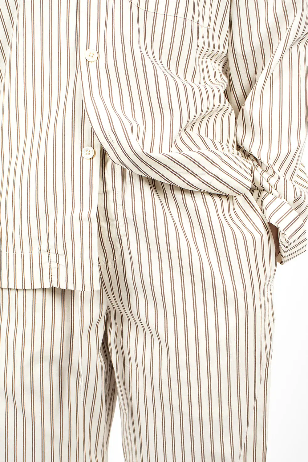 Poplin Pyjama Pants Hopper Stripes