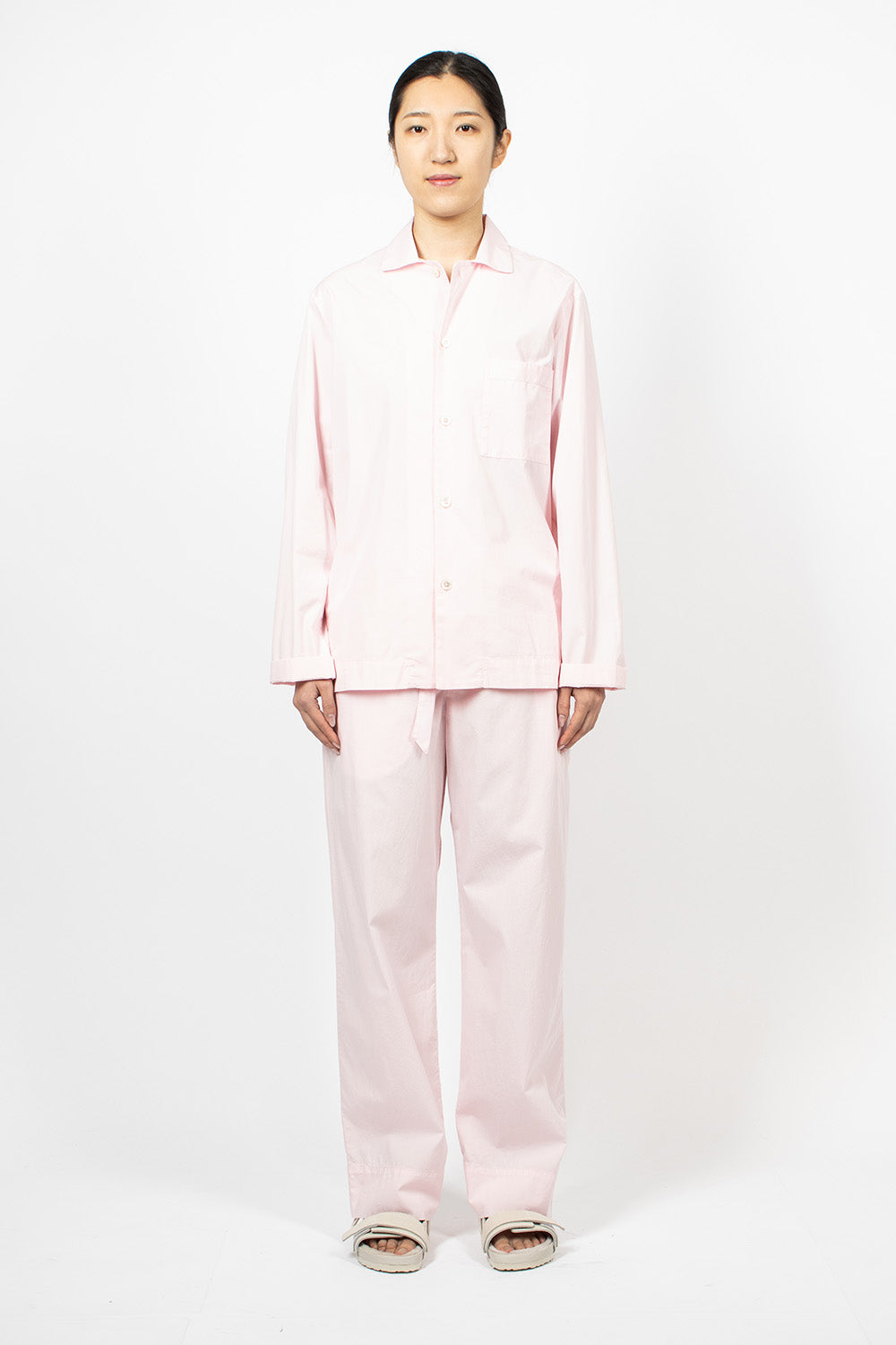 Poplin Pyjama Shirt Soft Pink