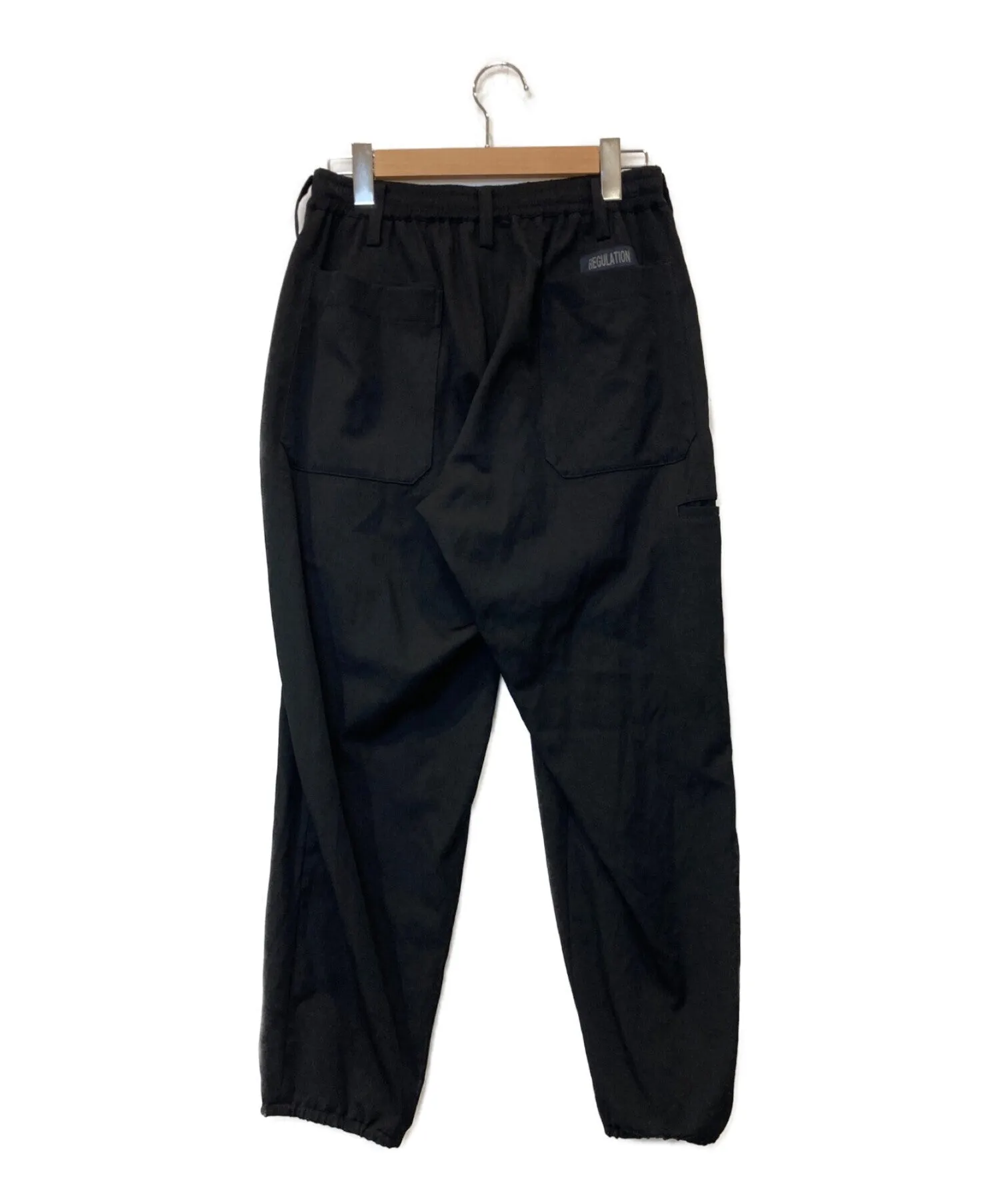 [Pre-owned] REGULATION Yohji Yamamoto Stretch Twill Easy Drawstring Pants HR-P02-140