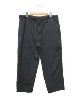 [Pre-owned] Yohji Yamamoto pour homme REGULATION CELLULOSE TWILL BASIC STRING PANTS HG-P01-240