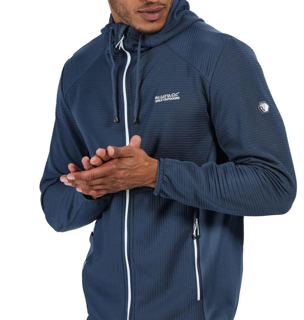 Regatta Terota Full Zip Comfort Stretch Hoody - Blue