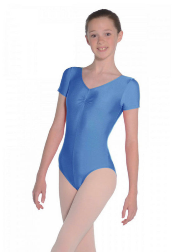 Roch Valley “Jeanette” Short Sleeved Nylon/Lycra Leotard