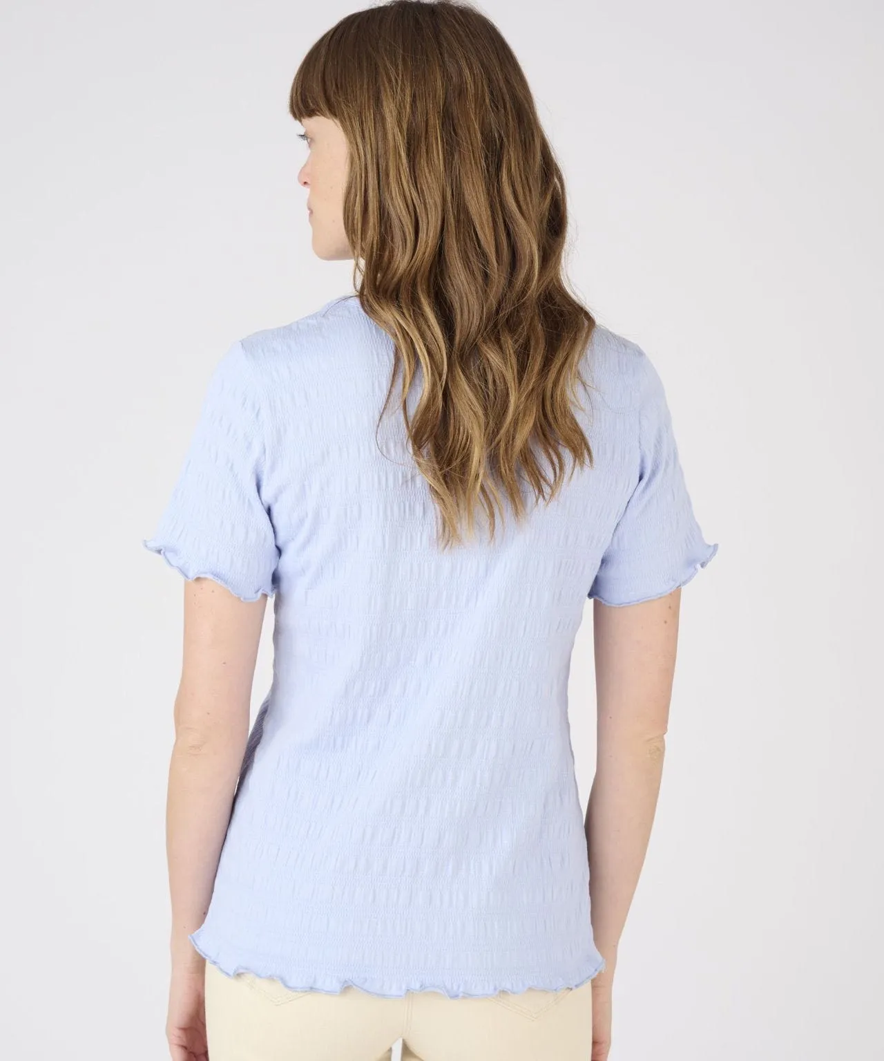 Short Sleeved Crinkle T-shirt