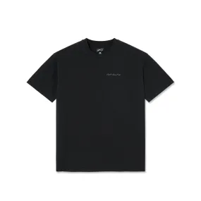 Signature SS Tee (Washed Black)