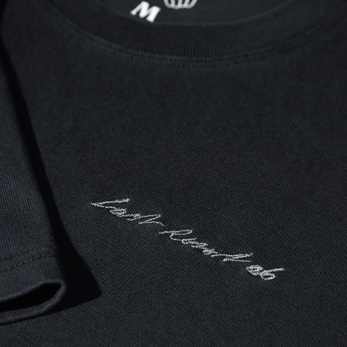 Signature SS Tee (Washed Black)