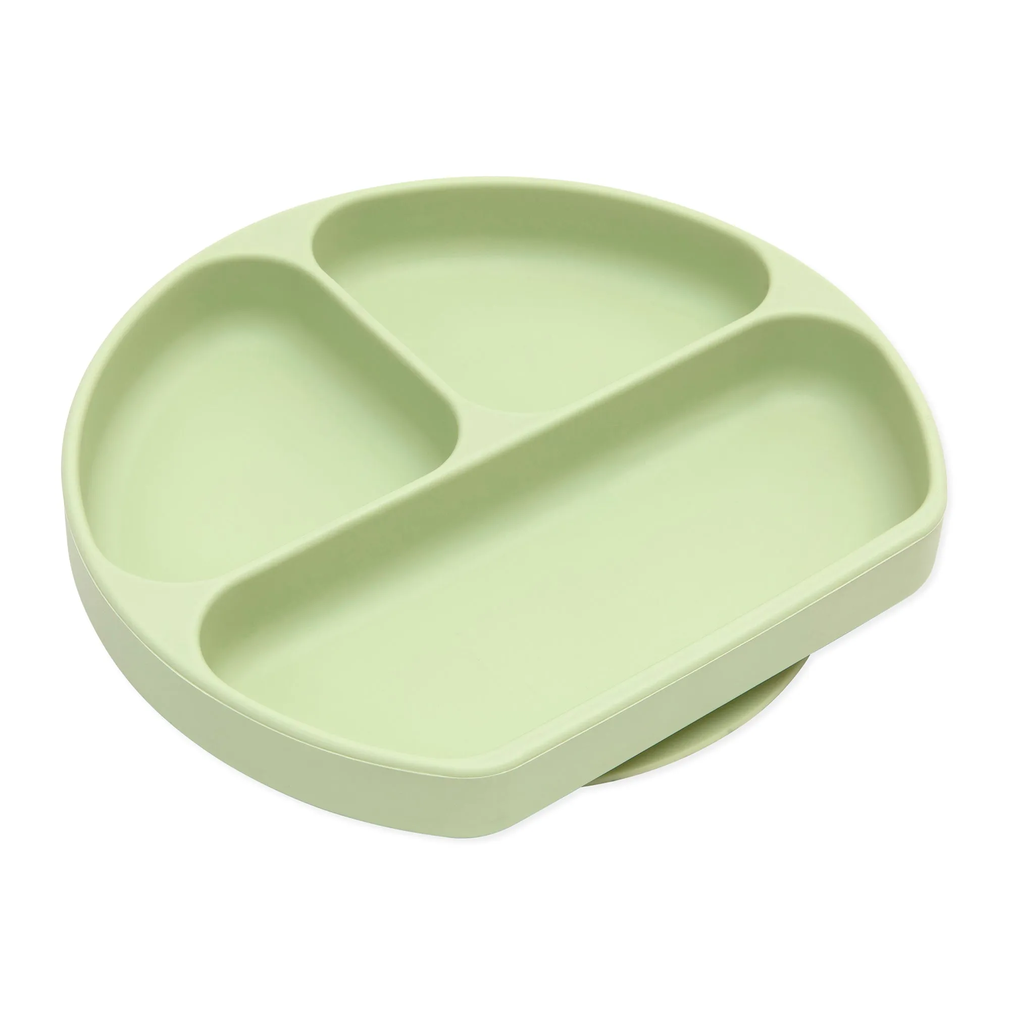 Silicone Grip Dish: Sage