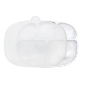 Silicone Grip Dish with Lid (5 Section): Marble