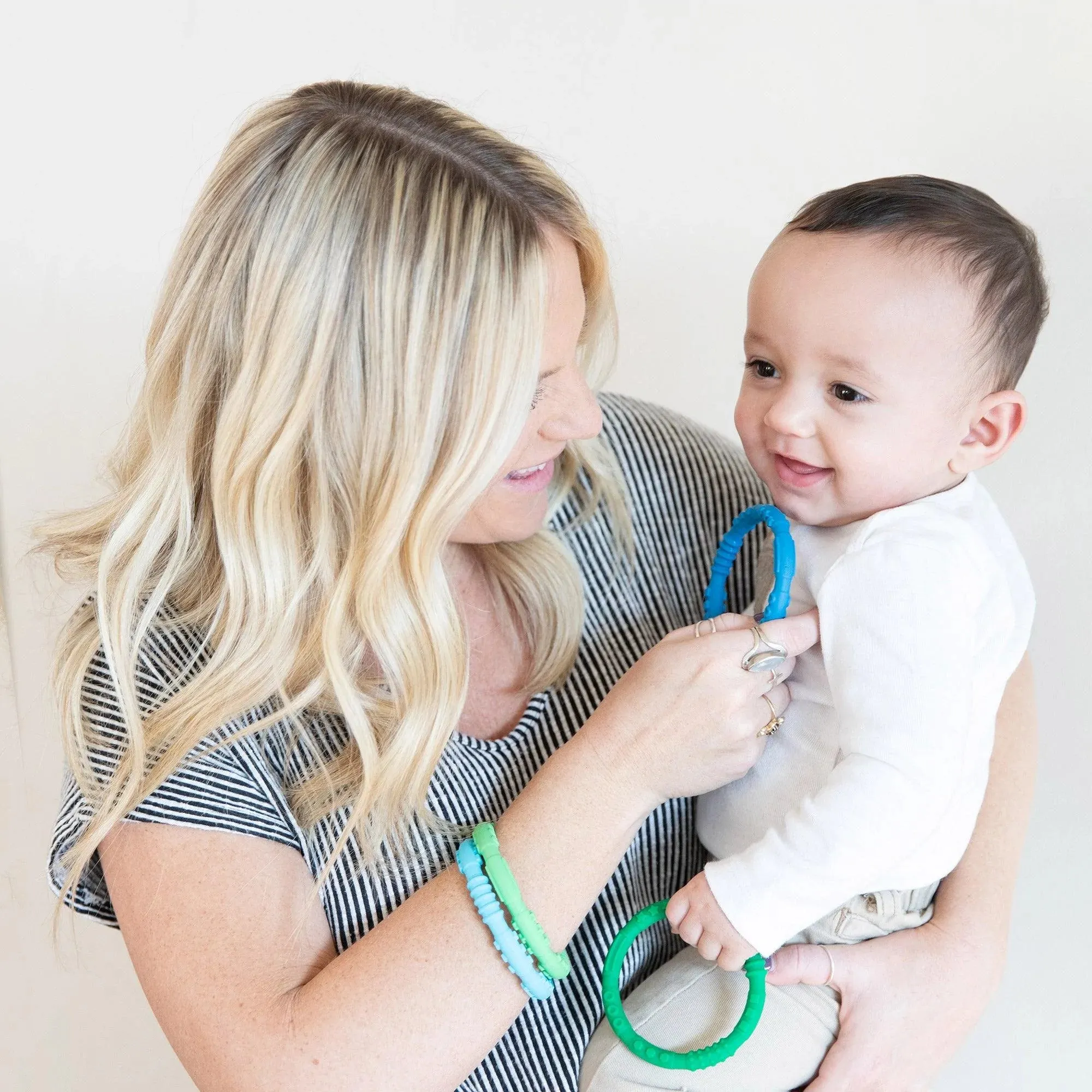 Silicone Teething Rings 4 Pack: Summer