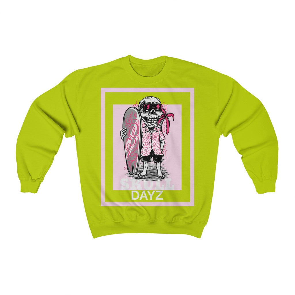 Skull Dayz HD Crewneck Sweatshirt