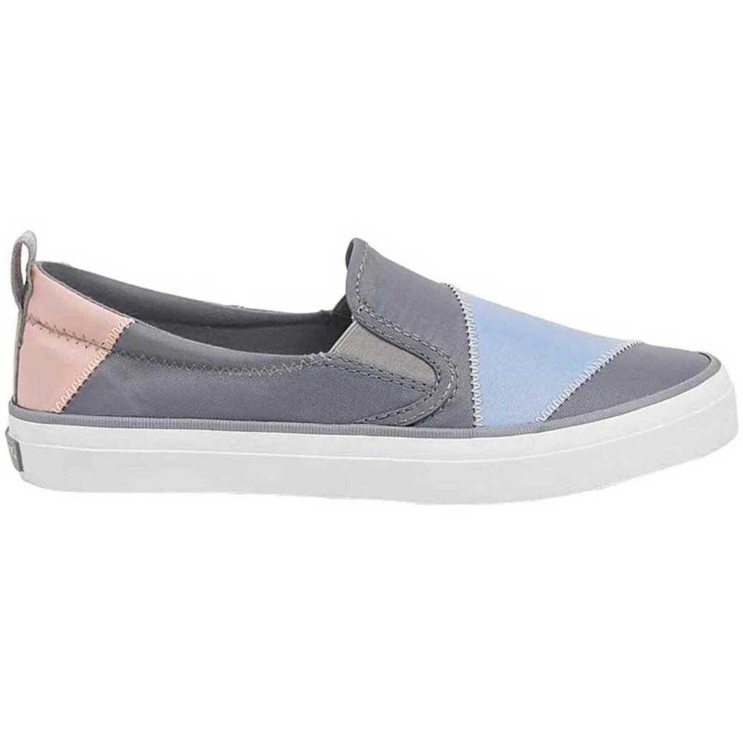 Sperry Crest Twin Gore BIONIC Grey/ Light Blue/ Light Pink STS83717 (Women's)