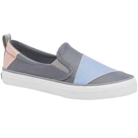 Sperry Crest Twin Gore BIONIC Grey/ Light Blue/ Light Pink STS83717 (Women's)