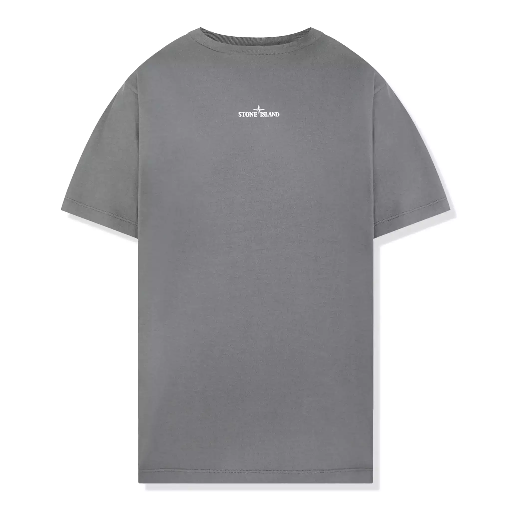 Stone Island Paint 1 Short Sleeved Grey T Shirt