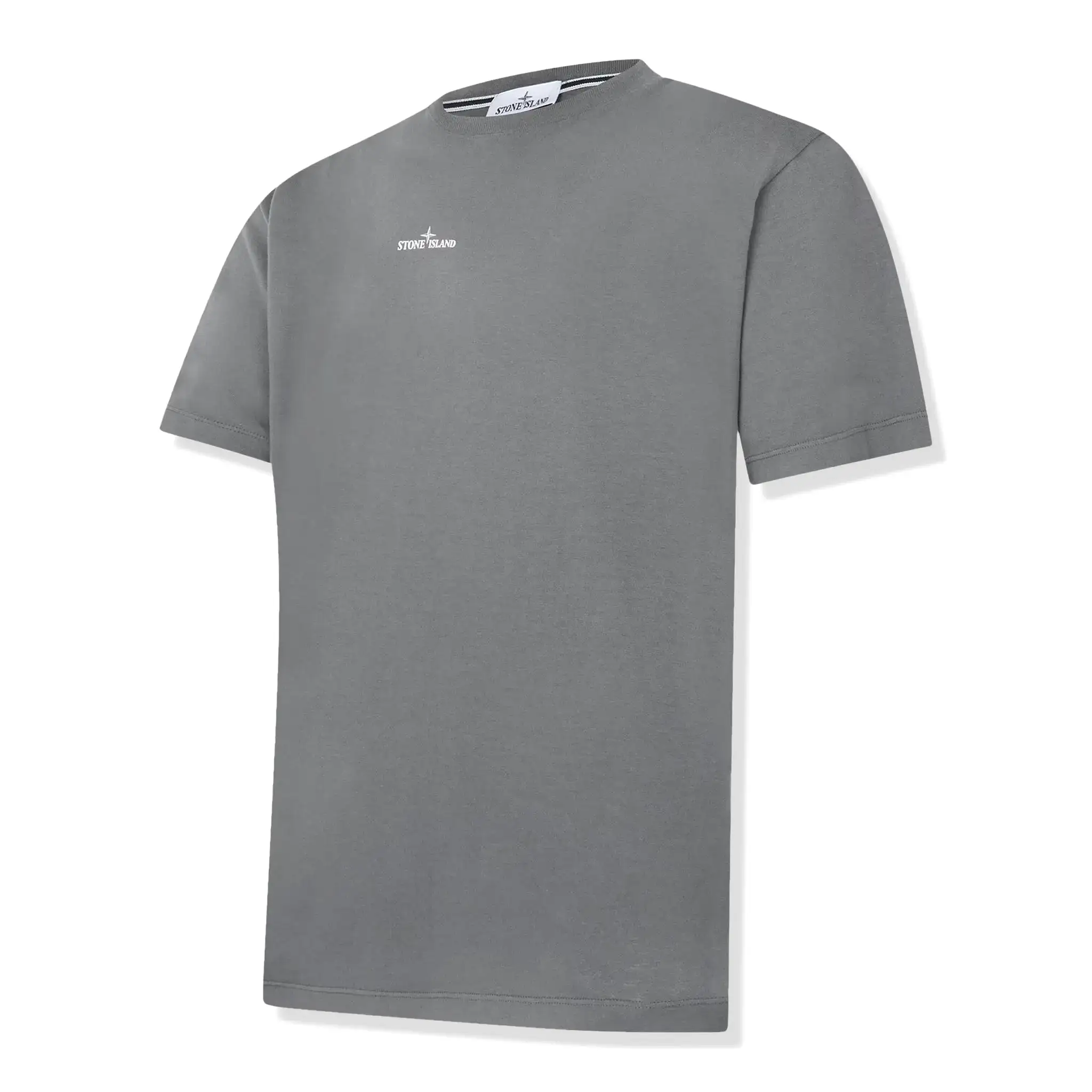 Stone Island Paint 1 Short Sleeved Grey T Shirt