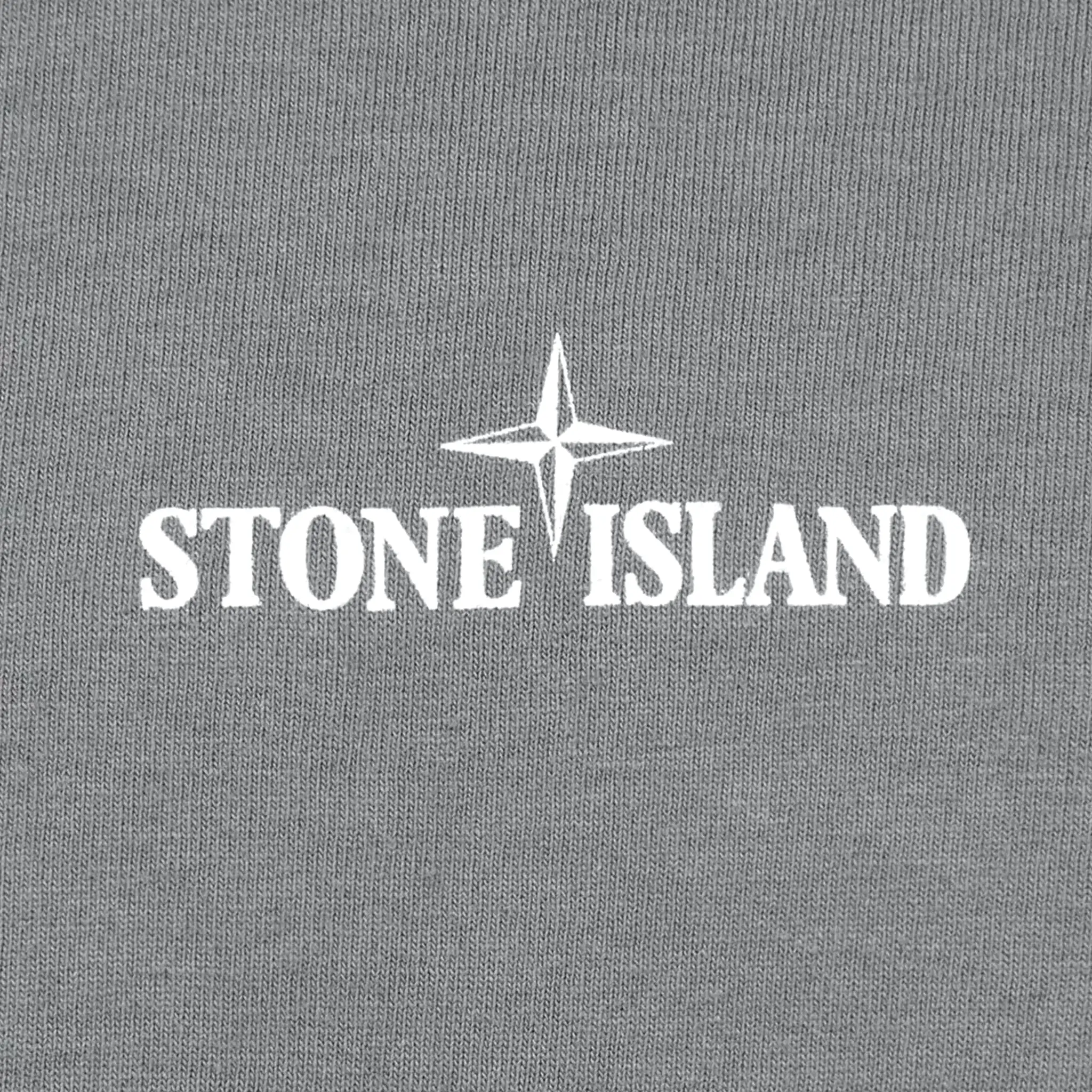 Stone Island Paint 1 Short Sleeved Grey T Shirt