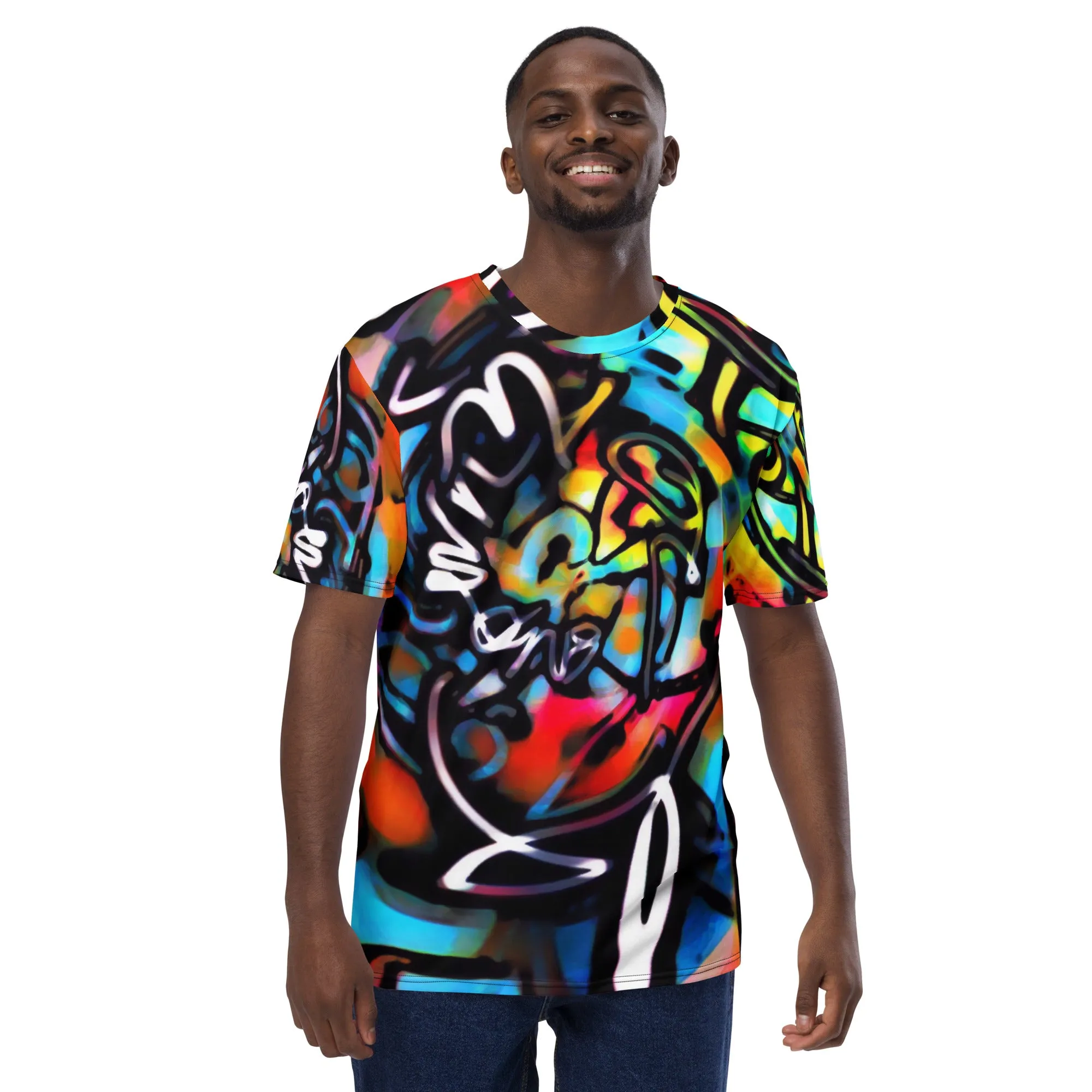 Streetart Chaos All Over Print Graffiti T-Shirt