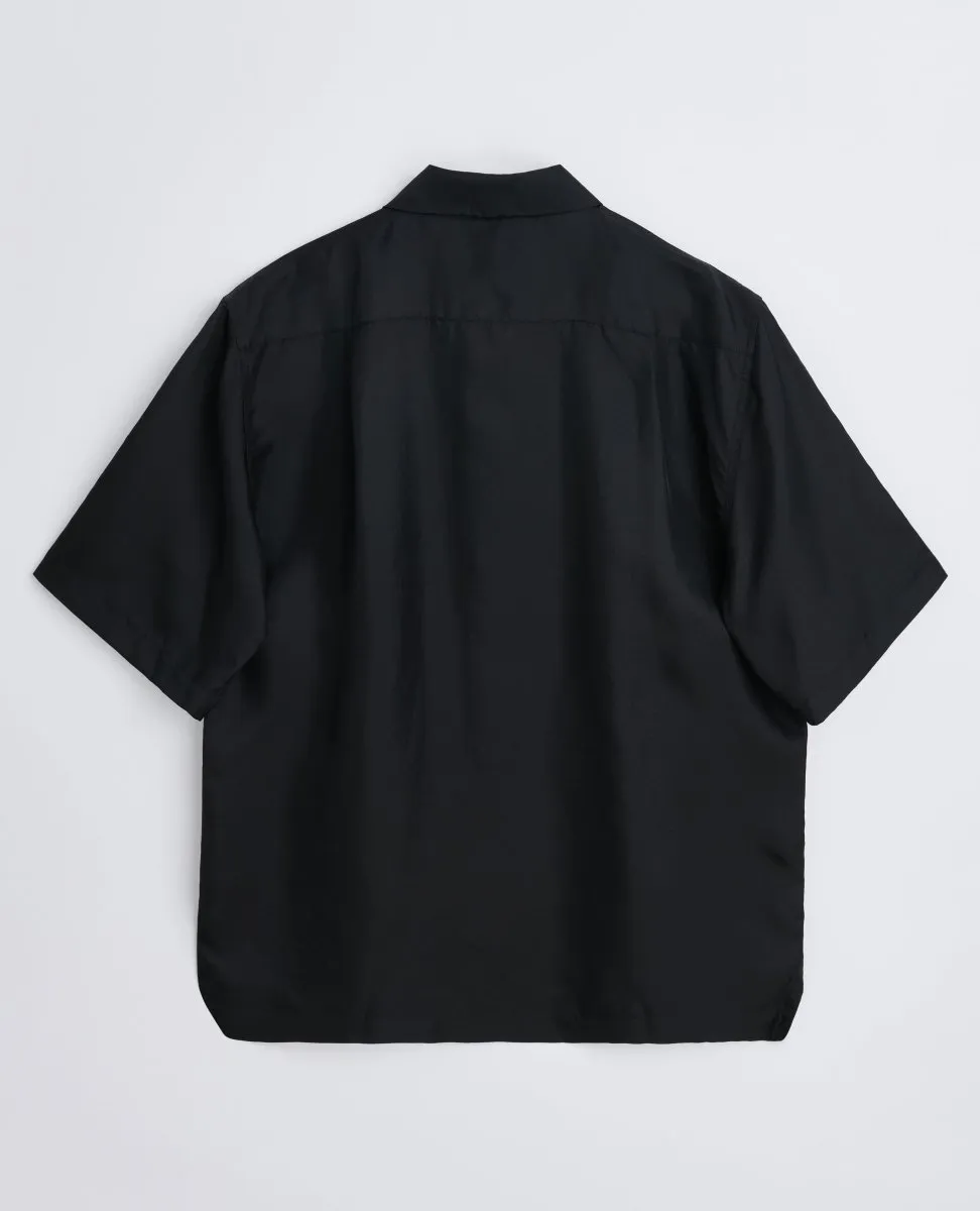 Sunflower SILK SHIRT SS Black SS24