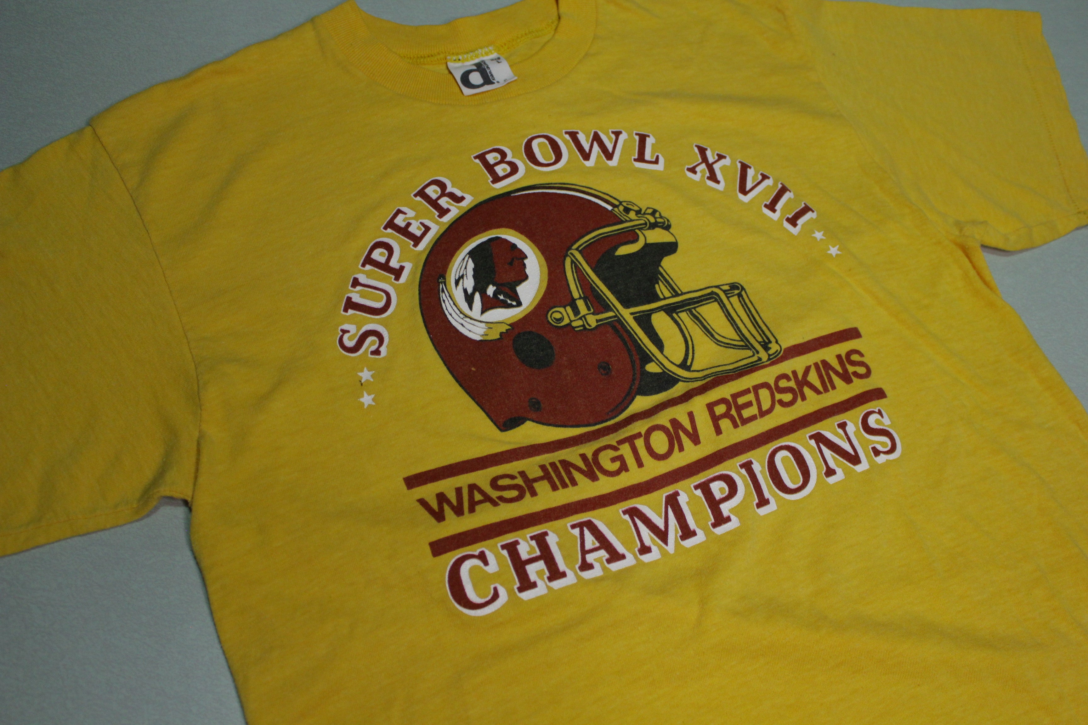 Super Bowl XVII Washington Redskins Vintage Champions 1982/1983 Downerwear T-Shirt