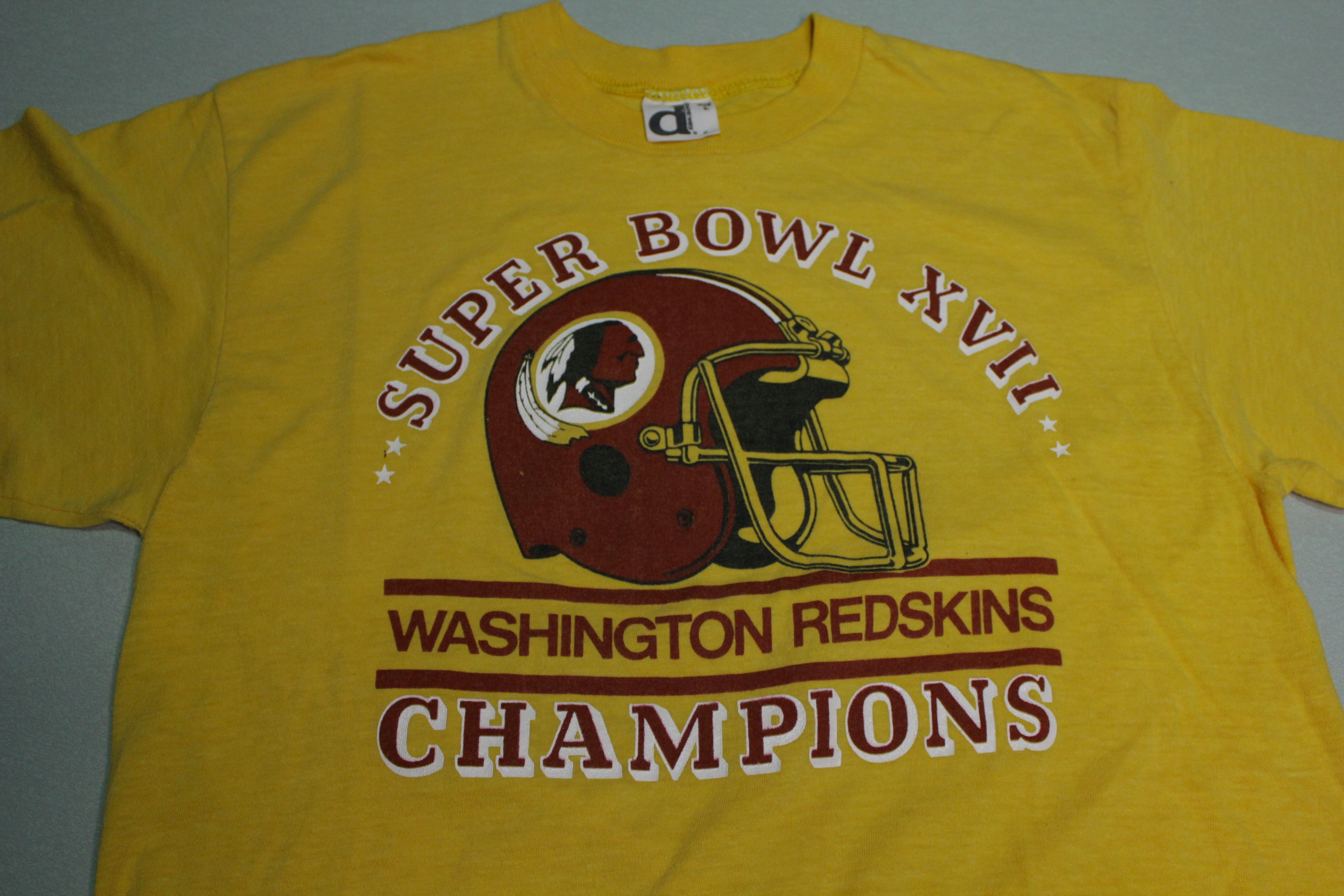 Super Bowl XVII Washington Redskins Vintage Champions 1982/1983 Downerwear T-Shirt