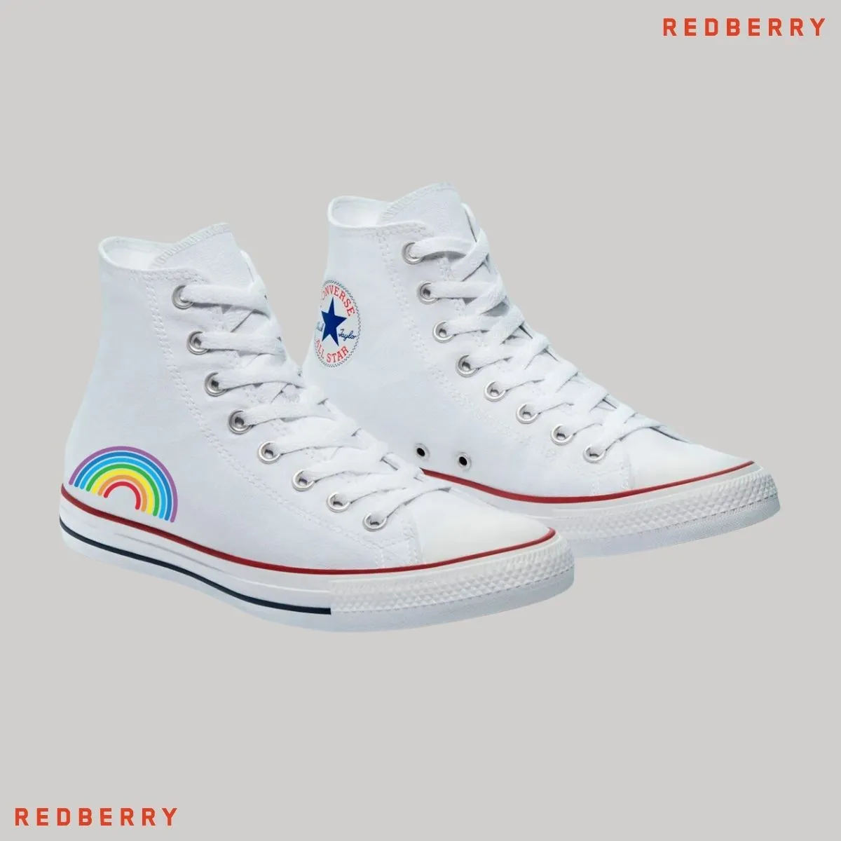 Tenis Converse Chuck Taylor Bota Unisex Arcoiris