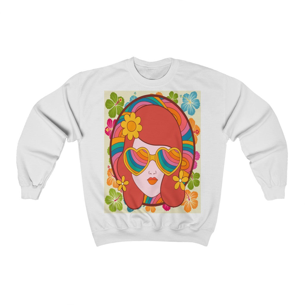 That 70s Girl HD Crewneck Sweatshirt